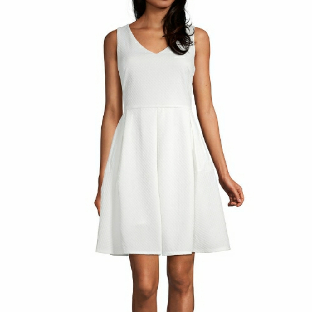 Liz Claiborne White Dress